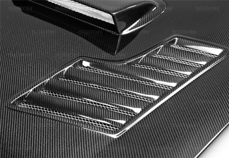 Seibon 02-03 Subaru WRX CWII Carbon Fiber Hood - HD0203SBIMP-CWII