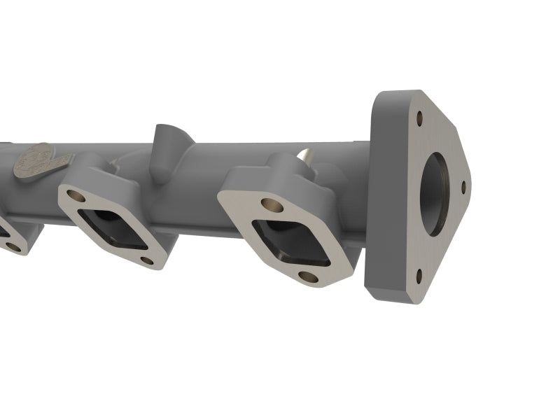 aFe BladeRunner Ported Ductile Iron Exhaust Manifold Ford Diesel Trucks 11-14 V8-6.7L (td) - 46-40174