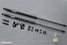 Load image into Gallery viewer, GReddy 00-09 Honda S200 AP1/AP2 Engine Hood Lifter Kit (Designed for OEM weight hoods.)