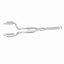Load image into Gallery viewer, MagnaFlow 11-12 Dodge Charger SRT-8 Hemi Dual Split Rear Exit Stainless Cat-Back Performance Exhaust - 15494