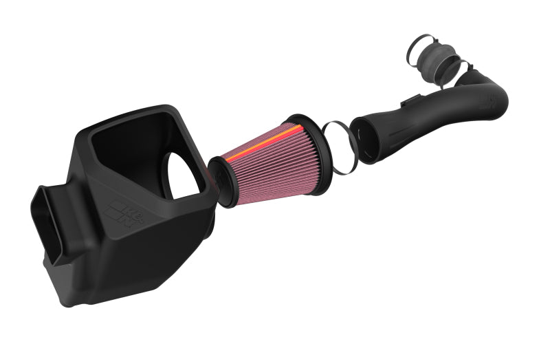 K&N 09-12 V8 GM 1500 Performance Air Intake System - 50-3070