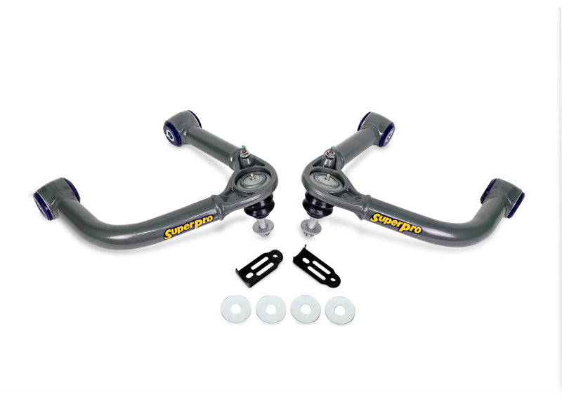 SuperPro 2022-2026 Toyota Tundra Fixed Offset Upper Control Arm Set - TRC6740E