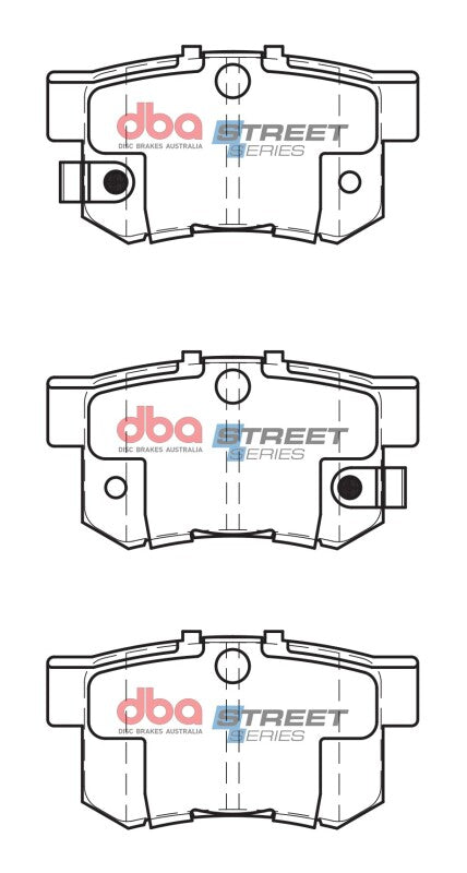 DBA 01-03 Acura CL Street Series Rear Brake Pads - DB1230SS