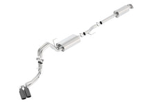 Load image into Gallery viewer, Borla 15-17 Ford F-150 2.7/3.5L V6 / 5.0 V8 2/4WD Black Chrome Angle-Cut Side Exit Catback Exhaust - 140617BC