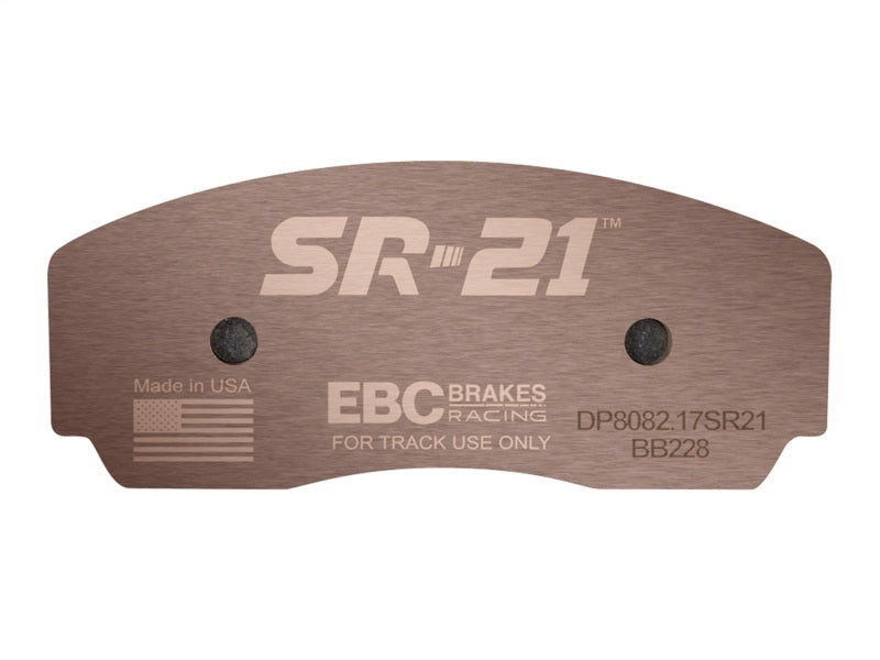 EBC Racing 01-02 AC Cobra 3.5TT SR-21 Sintered Race Front/Rear Brake Pads - DP8002.17SR21