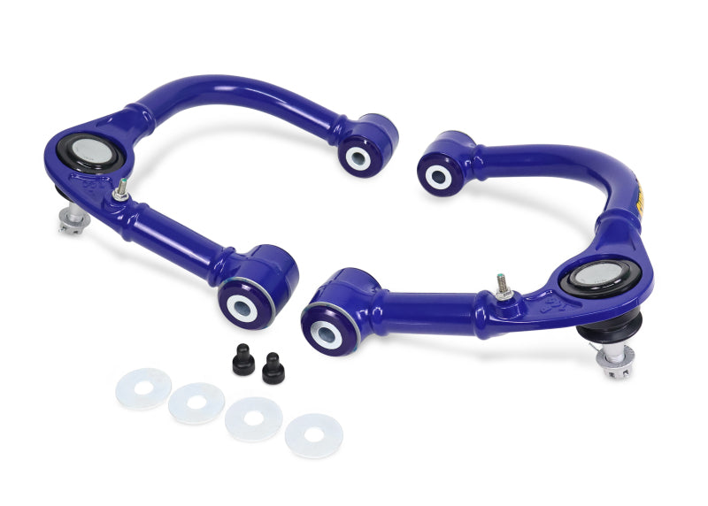 SuperPro 05-23 Toyota Tacoma 4WD Front Upper Fixed Offset Control Arm Set - TRC6471