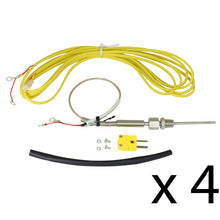 Load image into Gallery viewer, AEM Single K-Type Thermocouple Kit - 4 Pack - 30-2068-4