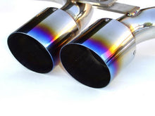 Load image into Gallery viewer, Invidia 03-04 Mini Cooper S 60mm (80mm tip) Titanium Tip Cat-back Exhaust *OVERSIZE SHIPPING* - HS03MCSGTT