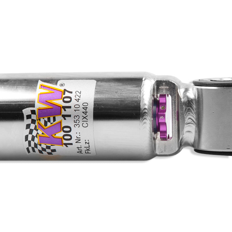 KW Coilover Kit V3 Audi Golf V GTI + Rabbit; 2WD (A5/1K 1KP); all engines; incl. DSG - 35210039