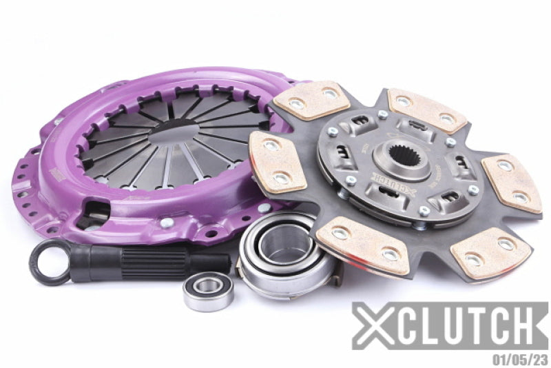 XClutch 99-03 Mazda Miata 1.8L Stage 2R Extra HD Sprung Ceramic Clutch Kit - XKMZ22015-1R