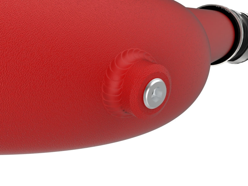 aFe 20-23 Ford Explorer ST V6 3.0L (tt) BladeRunner 2-3/4in Aluminum Cold Charge Pipe - Red - 46-20659-R