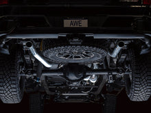Load image into Gallery viewer, AWE Tuning 22-23 GMC Sierra 1500 AT4X 6.2L 0FG Catback Split Dual (Flat Bumper) - Bashguard(No Tips) - 3015-31972