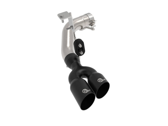 aFe Rebel Series 3in 304 SS Axle-Back Exhaust Side Exit w/ Black Tips 19 Ford Ranger L4-2.3L (t) - 49-33110-B