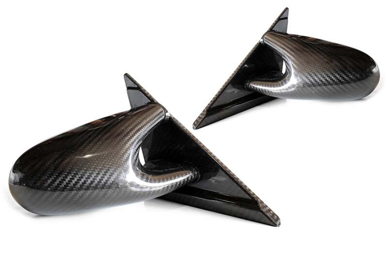 GReddy Garage 95-98 Nissan Skyline GT-R Carbon Side Mirror R33 Set - 44881103