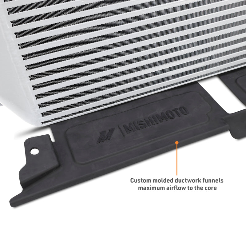Mishimoto 2024+ Toyota Tacoma Performance Intercooler - Silver - MMINT-TAC-24SL
