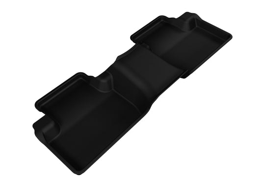 3D MAXpider 2011-2019 Mitsubishi Outlander Sport Kagu 2nd Row Floormats - Black - L1MT03621509