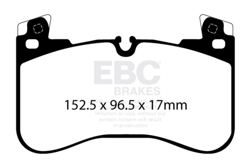 EBC 2020+ Land Rover Defender 90 2.0T Ultimax Front Brake Pads - UD2184