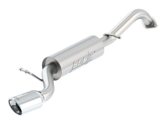 Borla 14-17 Toyota Corolla S 1.8L AT/MT FWD 4Dr S-Type Single Oval Rolled Angle-Cut Rear Sec Exhaust - 11897