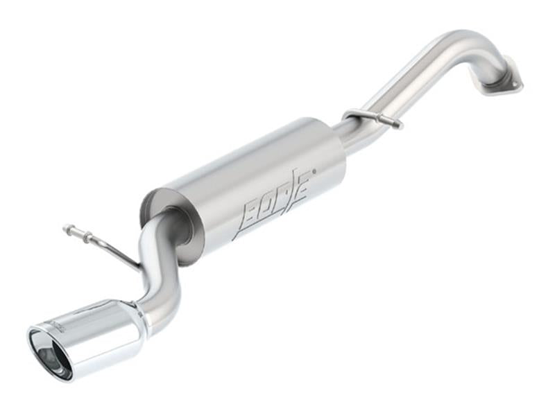 Borla 14-17 Toyota Corolla S 1.8L AT/MT FWD 4Dr S-Type Single Oval Rolled Angle-Cut Rear Sec Exhaust - 11897