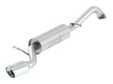 Borla 14-17 Toyota Corolla S 1.8L AT/MT FWD 4Dr S-Type Single Oval Rolled Angle-Cut Rear Sec Exhaust - 11897