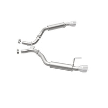 Load image into Gallery viewer, MagnaFlow Axle Back, SS, 2.5in, Competition, Dual Split Polish 4.5in Tip 2015 Ford Mustang Ecoboost - 19179