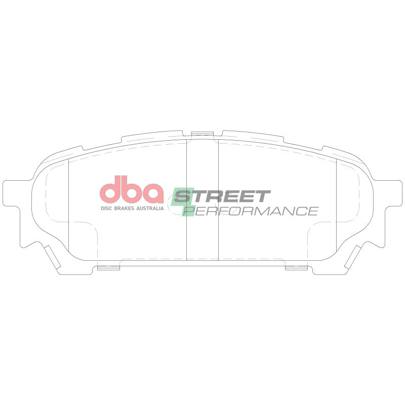 DBA 04-08 Subaru Forester SP500 Rear Brake Pads - DB1672SP