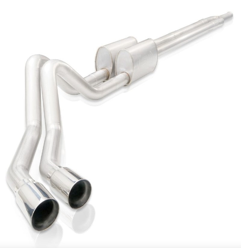 Stainless Works 2019+ Chevrolet Silverado 5.3L 3in Redline Catback Factory Connect Dual Polished Tip - CT19CBYR