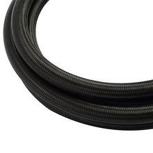 Load image into Gallery viewer, Mishimoto 6Ft Stainless Steel Braided Hose w/ -10AN Fittings - Black - MMSBH-1072-CB
