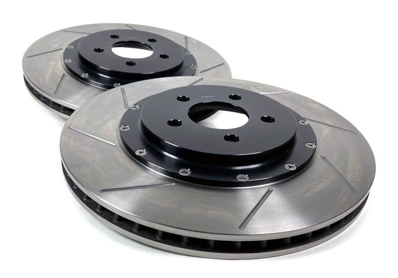 Baer Brakes 24-25 Ford Mustang EradiSpeed+ Rear 2-piece Performance Slotted Brake Rotors - 2262031-1