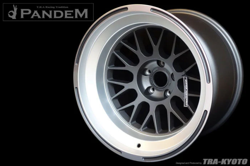 GReddy Pandem 6666 Wheels 18x11 -40 5x100 Gunmetal - 66811400G