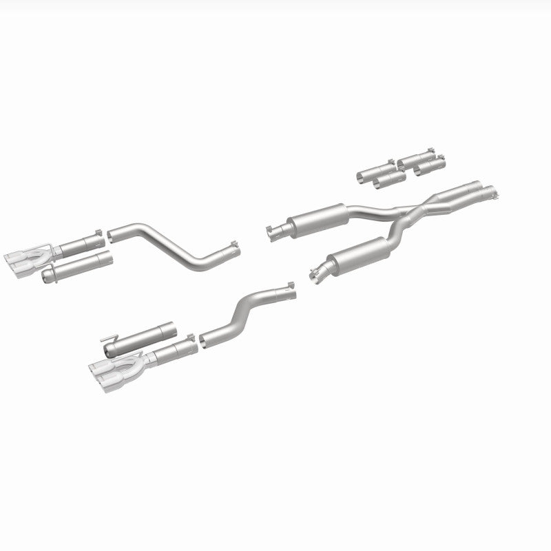 MagnaFlow 2017+ Dodge Challenger 409 SS Polished 3in Quad Tips Cat-Back Exhaust - 19367