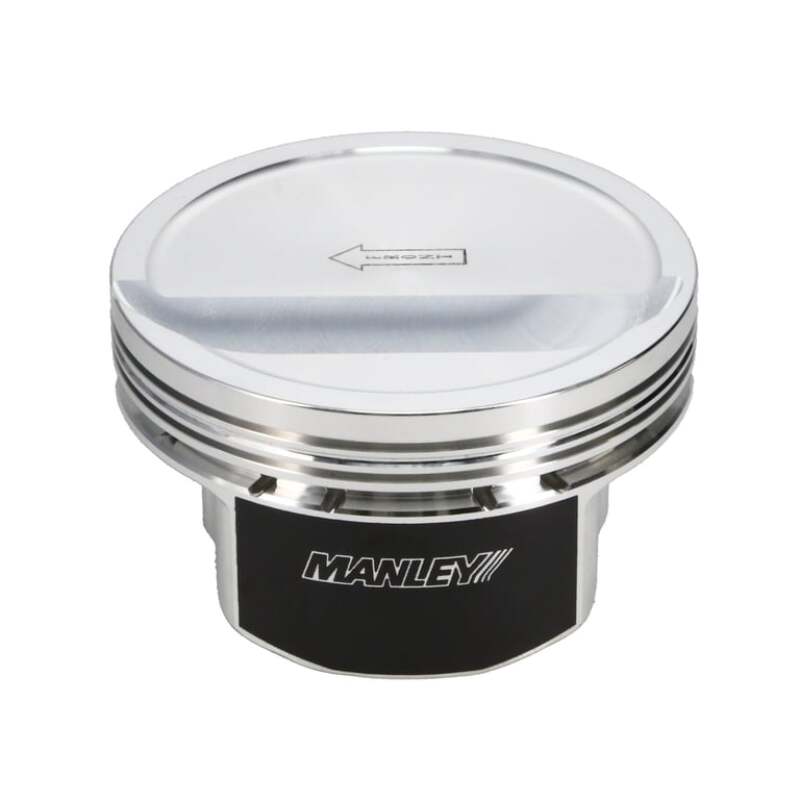 Manley Chevrolet LS Piston Set - 4.165in Bore 1.115in CH, -11.00 CC - 592440CE-8