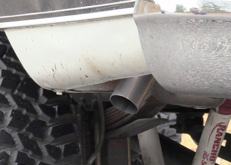 Flowmaster 67-72 GM Truck 4WD American Thunder Crossmember-Back Exhaust System - 817940