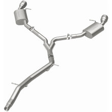 Load image into Gallery viewer, MagnaFlow 18-19 Audi A5 Dual Exit Polished Stainless CatBack Exhaust - 3in Main Piping Diameter - 19390