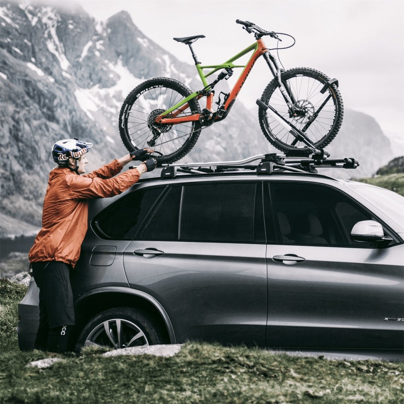 Thule UpRide - Upright Bike Rack (No Frame Contact) - Silver/Black - 599000