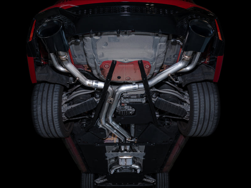 AWE Tuning 21-23 Audi C8 RS6/RS7 SwitchPath Cat-Back Exhaust - Diamond Black Tips - 3025-33776