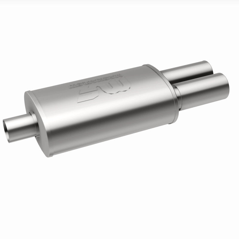 MagnaFlow Muffler W/Tip Mag SS 14X5X8 2.25/3 - 14815