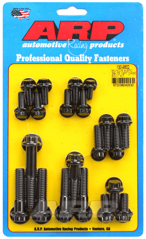 ARP Muncie 4-spd 69-75 12pt trans case bolt kit - 130-9802