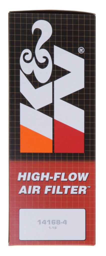 K&N Universal Oval Air Filter 12in Length x 5-1/4in Width x 3-1/4in Height - E-3671