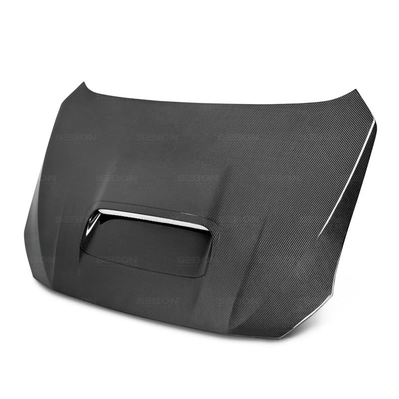Seibon 2015 Subaru WRX/STI OEM Style Carbon Fiber Hood - HD15SBIMP-OE