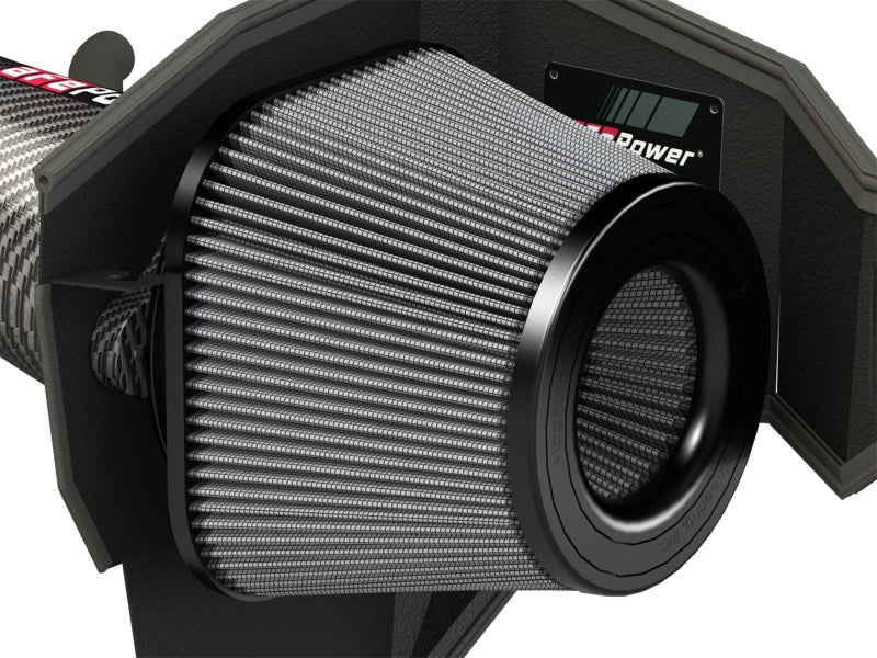 aFe POWER Magnum FORCE Carbon Fiber Stage 2 Pro Dry S CAIS - 11-18 Dodge Challenger/Charger V8-6.4L - 51-12172-C
