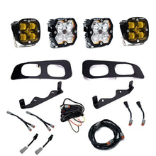 Load image into Gallery viewer, Baja Designs 23-25 Ford Super Duty Squadron Pro/SAE 2.0 Dual Fog Pocket Kit (SAE Fog) - Baja Amber - 440034