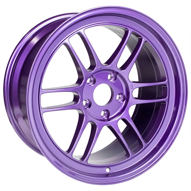 Enkei RPF1 18x9.5 5x114.3 38mm Offset 73mm Center Bore Purple Wheel (Min Order Quantity 40) - 3798956538PR