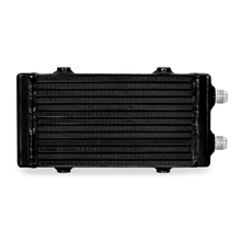 Load image into Gallery viewer, Mishimoto Universal Small Bar and Plate Dual Pass Black Oil Cooler - MMOC-DP-SBK