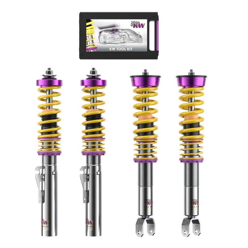 KW Coilover Kit V1 Porsche 911 (997) Carrera/Carrera S Coupe/Convertible w/o PASM - 10271015