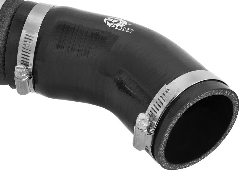aFe BladeRunner 3in Black Intercooler Tube Cold Side w/ Couplings & Clamps 11-13 BMW 335i 3.0L (t) - 46-20249-B