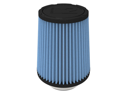aFe POWER Universal Clamp-On Air Filter w/ D2 Dura-Dry Media - 3-1/2in F x 6in B x 4-3/4in T x 7in H - 21-35011V