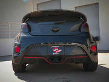 Load image into Gallery viewer, aFe Takeda 13-17 Hyundai Veloster L4-1.6L 2-1/2in 304 SS Axle-Back Exhaust w/ Blue Flame Tips - 49-37019-L