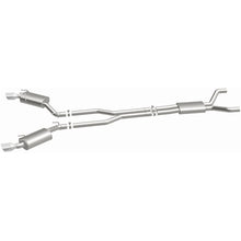Load image into Gallery viewer, MagnaFlow Cat-Back Stainless Dual Split Rear Exit 4in Polished Tips 11-15 Chevy Camaro 3.6L V6 - 15353