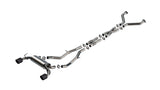 Borla 23-24 Nissan Z 2.5in S-Type Cat Back Exhaust 4.5in Tip - Carbon Fiber Black Anodized - 140929CFBA